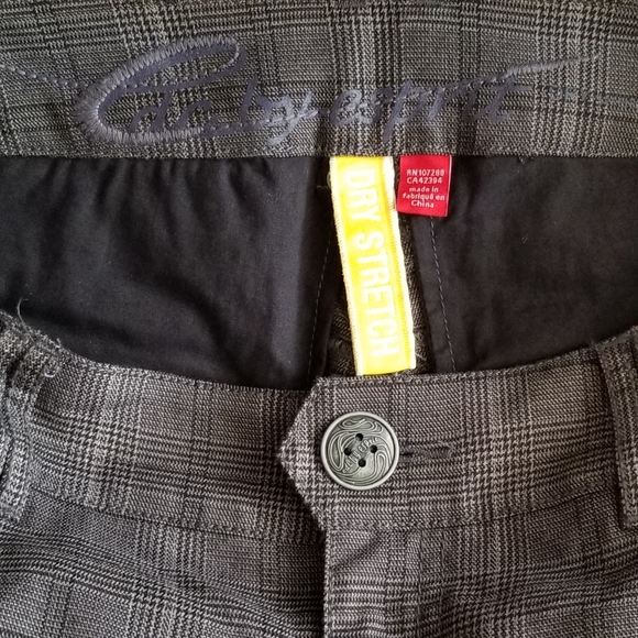 2YK Wide leg low rise pleated pants / trousers - Picture 8 of 13